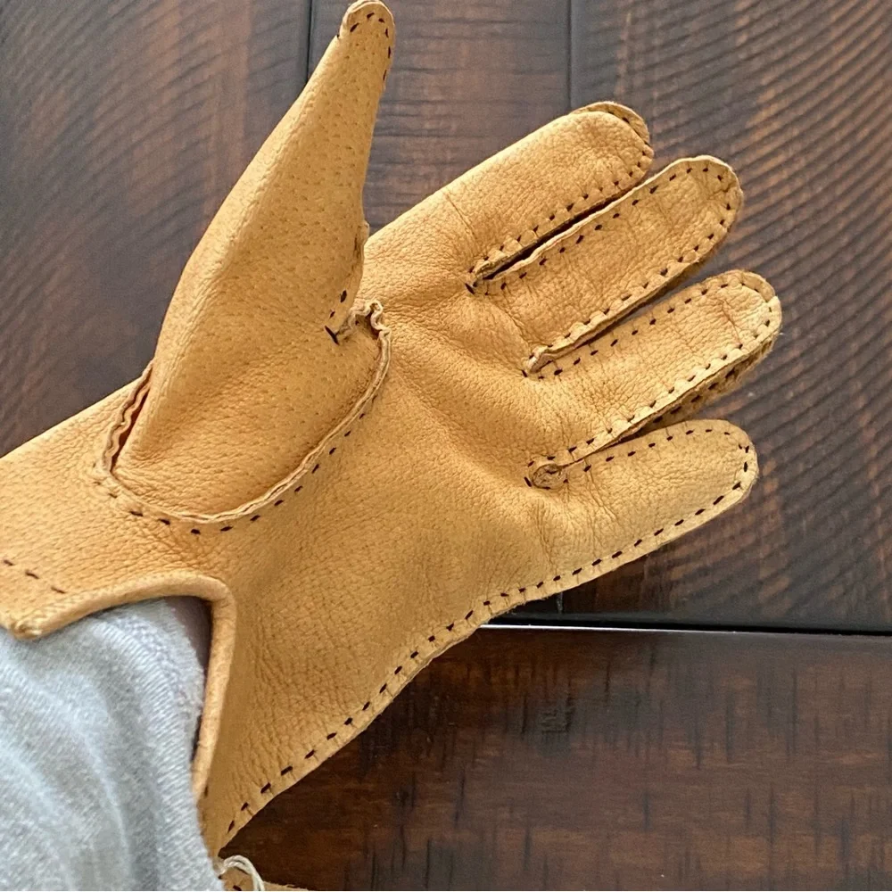 Gates Unisex Leather Driving/ Riding Gloves Size Small